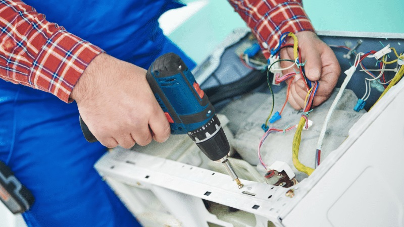 Sincan Gorenje Gorenje çamaşır makinesi kart tamiri – Su almama arızası orijinal parça ile giderildi. - Teknik servis örneği